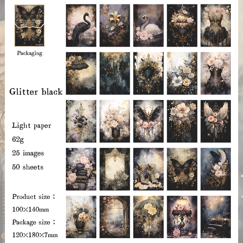Alice in Wonderland Material Paper - Image 9