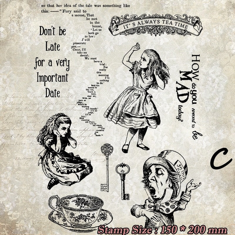 Alice themed stamp - Image 29