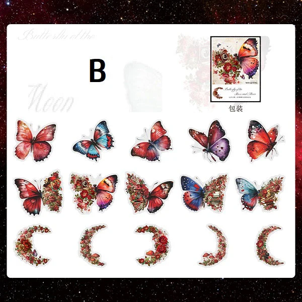Butterfly of the Stars and Moon Sticker - Image 8