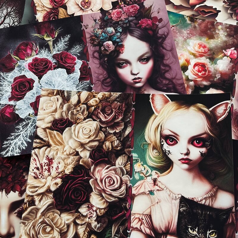 Dark Elf Fairy Material Paper - Image 3