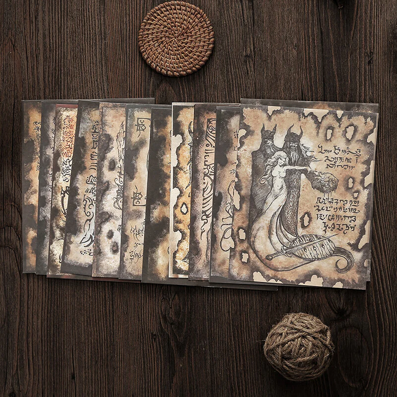 Dark Evil Spirit Material Paper - Image 4