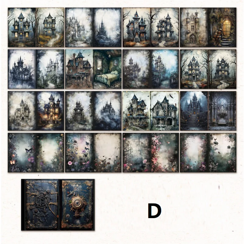 Dark Fairy Tale Material Paper - Image 9