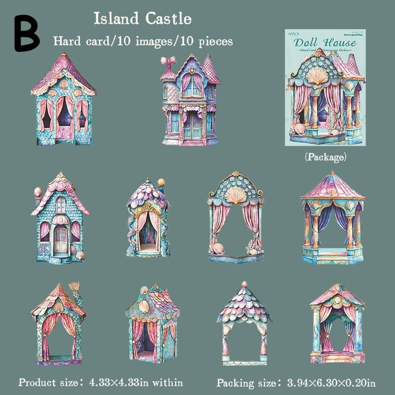 Doll House Hard Card Stickers - Image 12