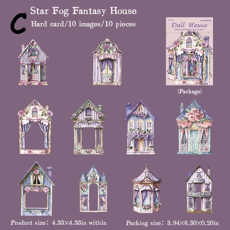 Doll House Hard Card Stickers - Image 13