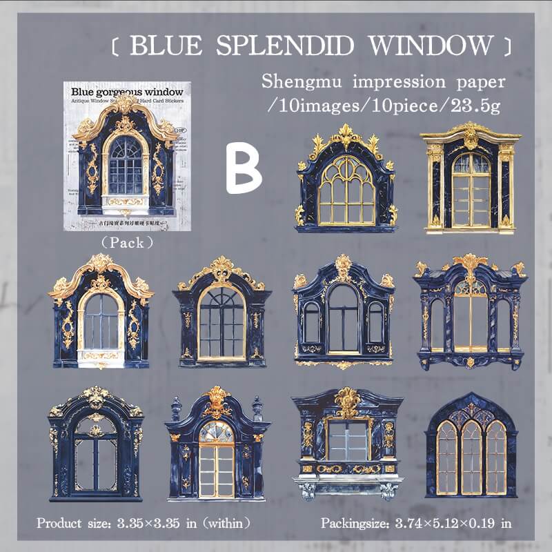 Doors and Windows Hard Card Stickers - Image 10