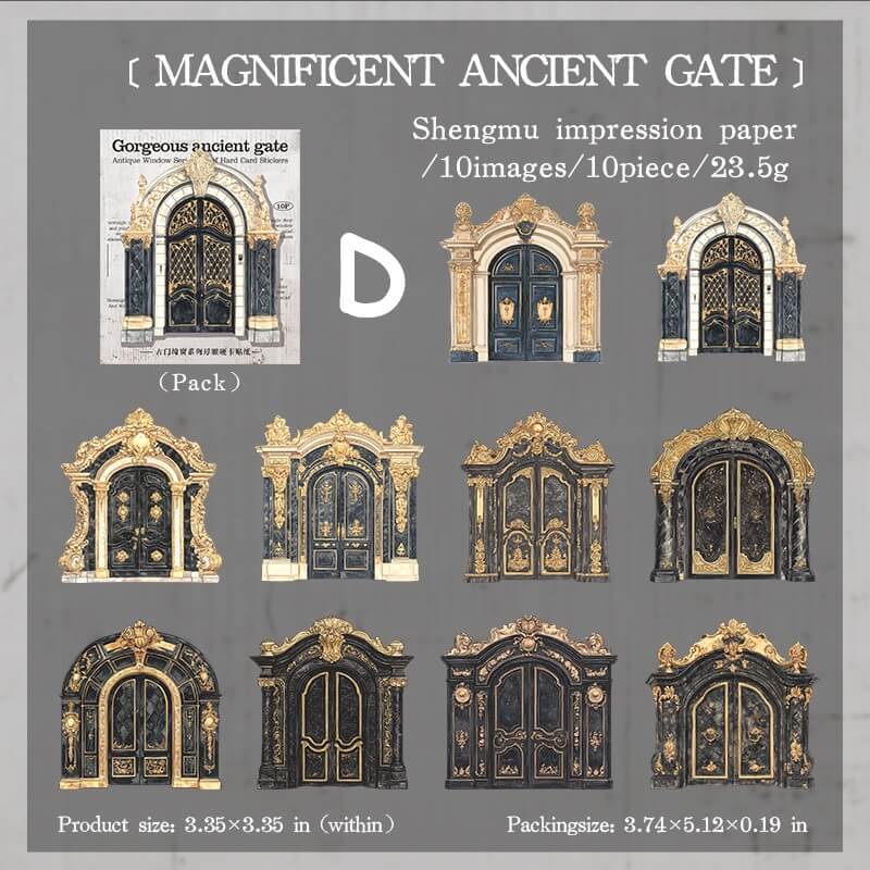 Doors and Windows Hard Card Stickers - Image 12