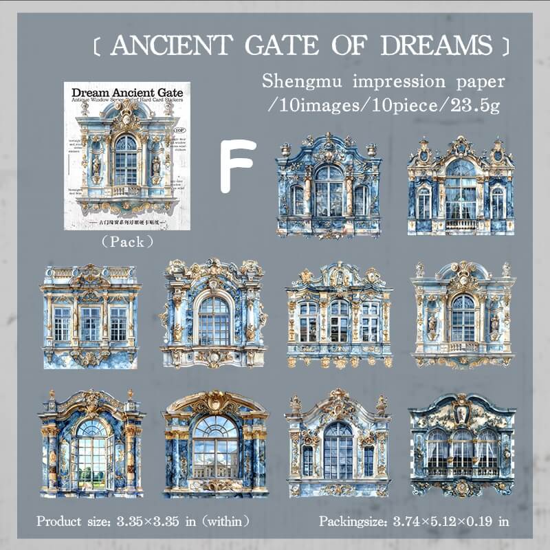 Doors and Windows Hard Card Stickers - Image 14