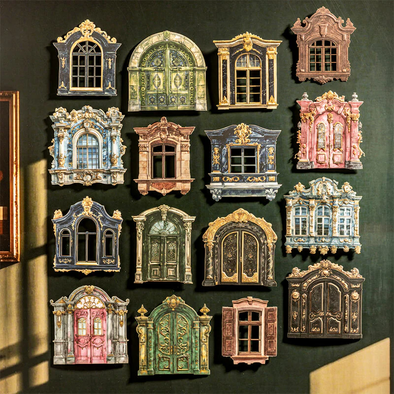 Doors and Windows Hard Card Stickers - Image 4
