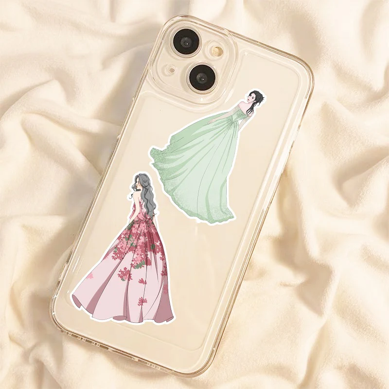 Dress Girl fashion Sticker - Image 6