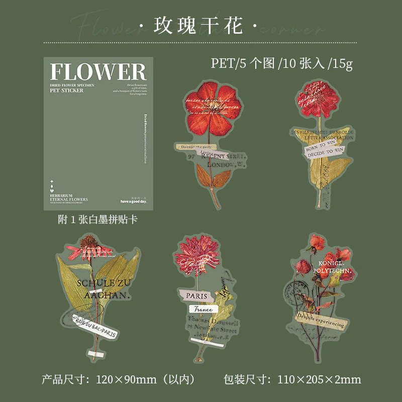 Dry flower stickers - Image 11
