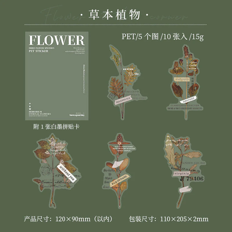 Dry flower stickers - Image 16