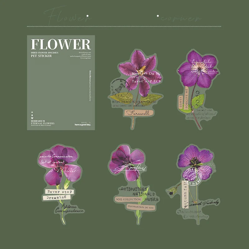 Dry flower stickers - Image 18