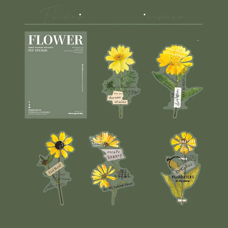 Dry flower stickers - Image 20