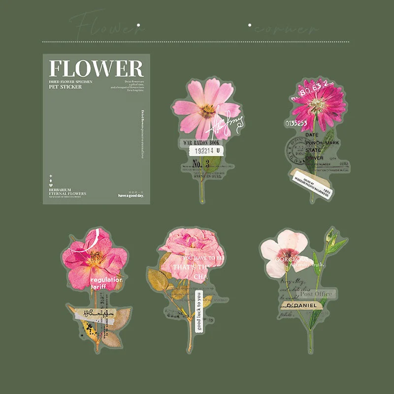 Dry flower stickers - Image 22