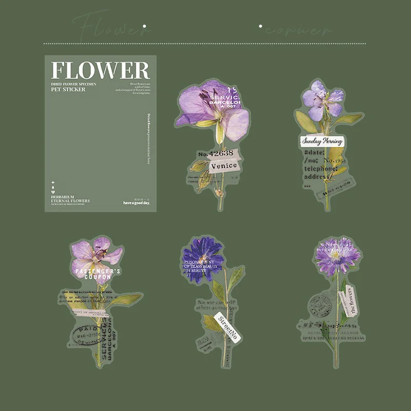 Dry flower stickers - Image 23
