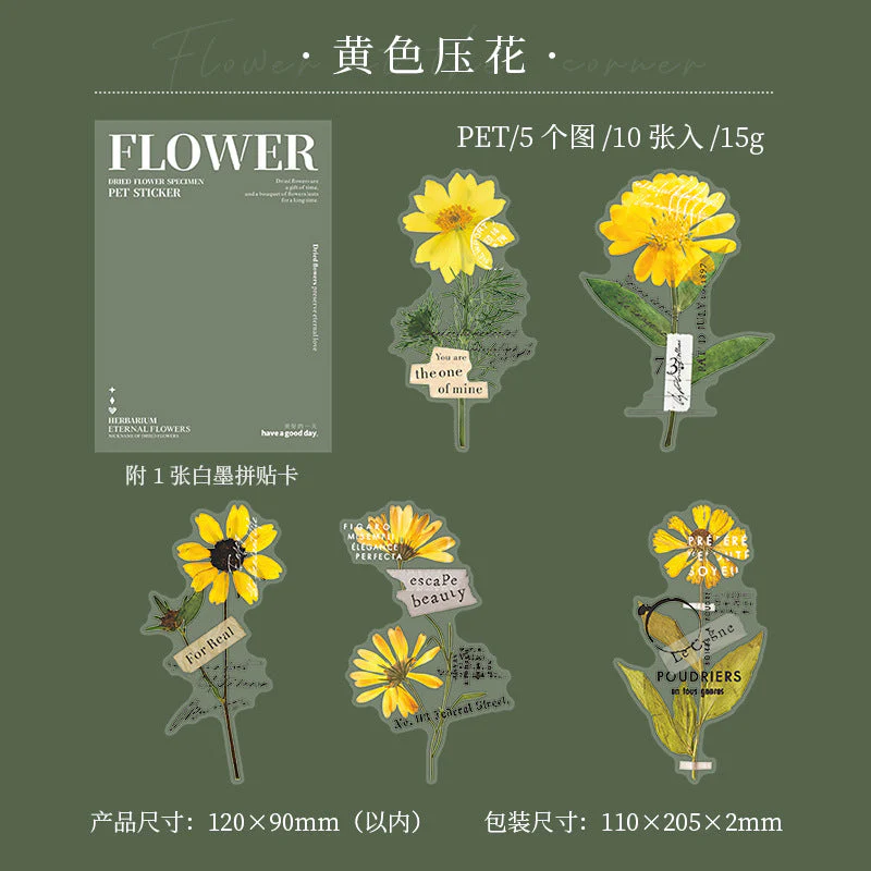 Dry flower stickers - Image 3