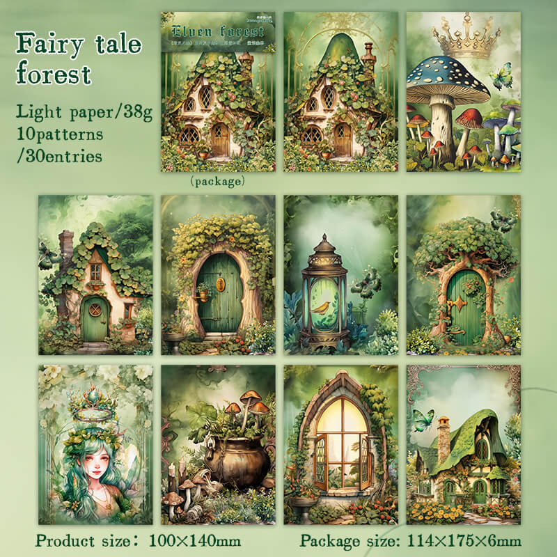 Elfin Forest Material Paper - Image 13