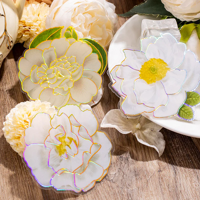 Flower Blossoming Sticker - Image 3