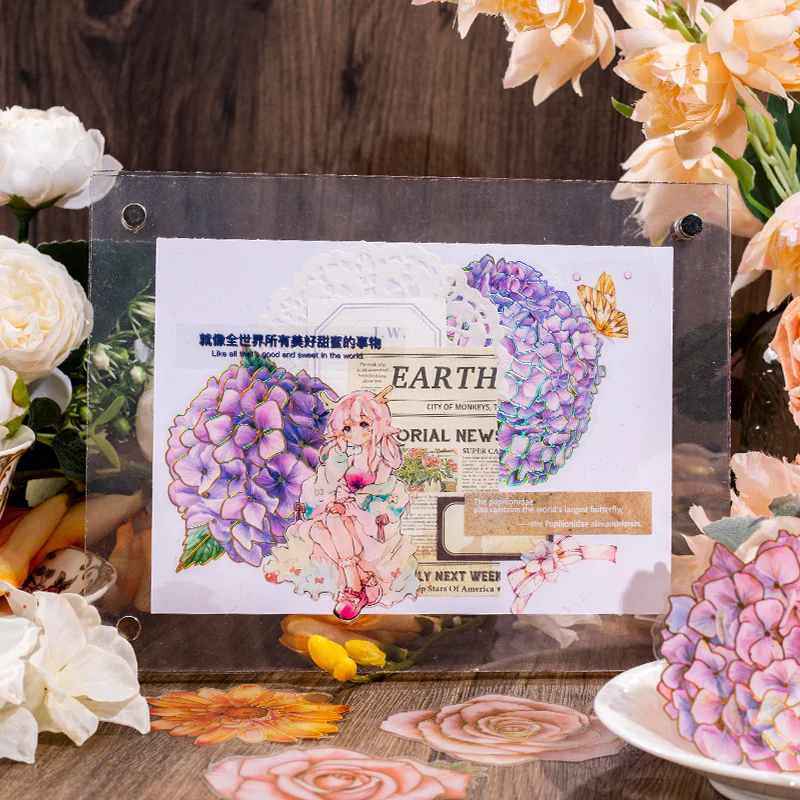 Flower Blossoming Sticker - Image 5