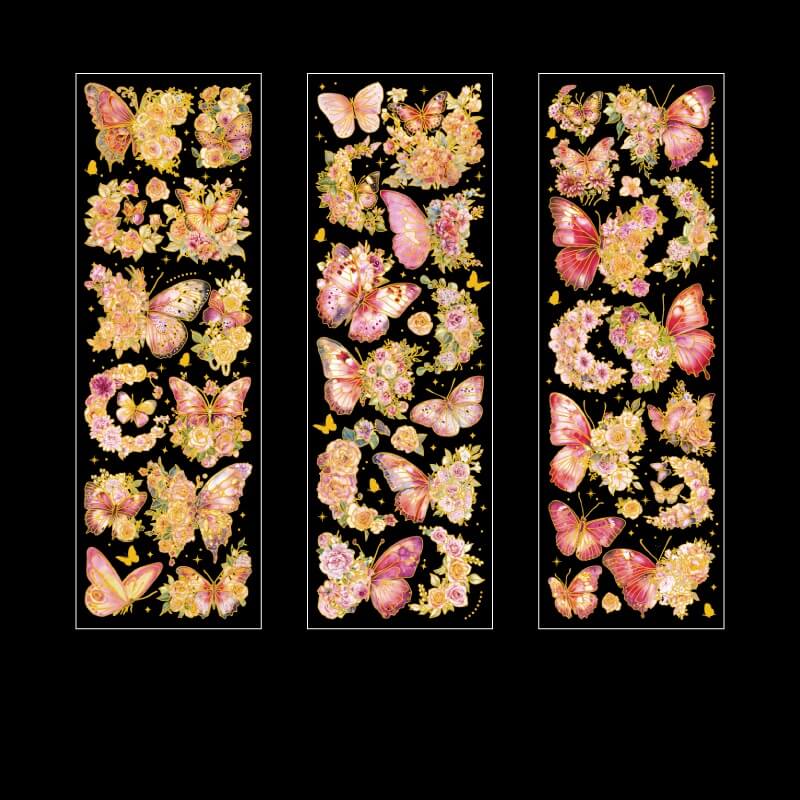 Flower Dream Butterfly Series Stickers - Image 12
