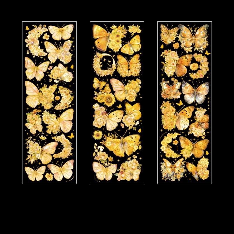 Flower Dream Butterfly Series Stickers - Image 9