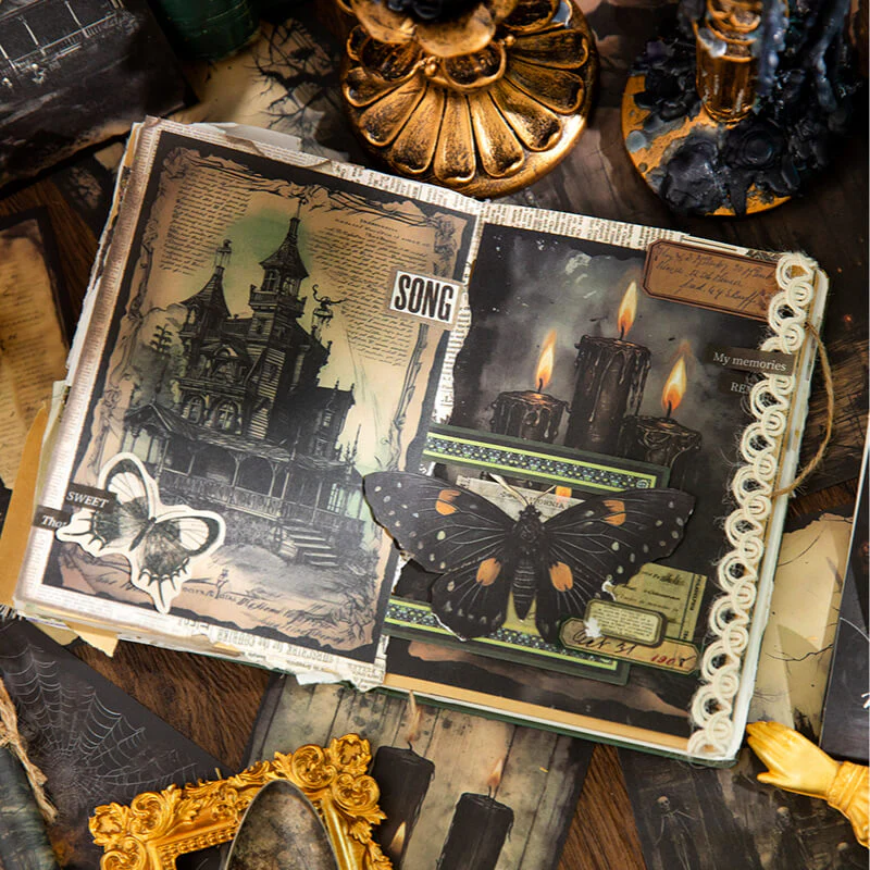 Gothic Decorative Material Paper - Image 6