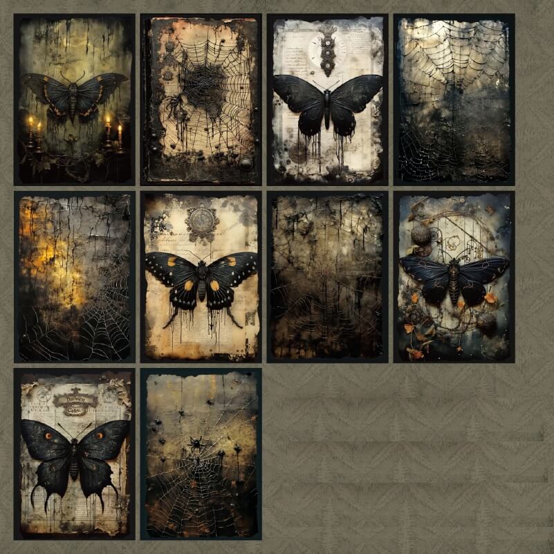 Gothic Decorative Material Paper - Image 8
