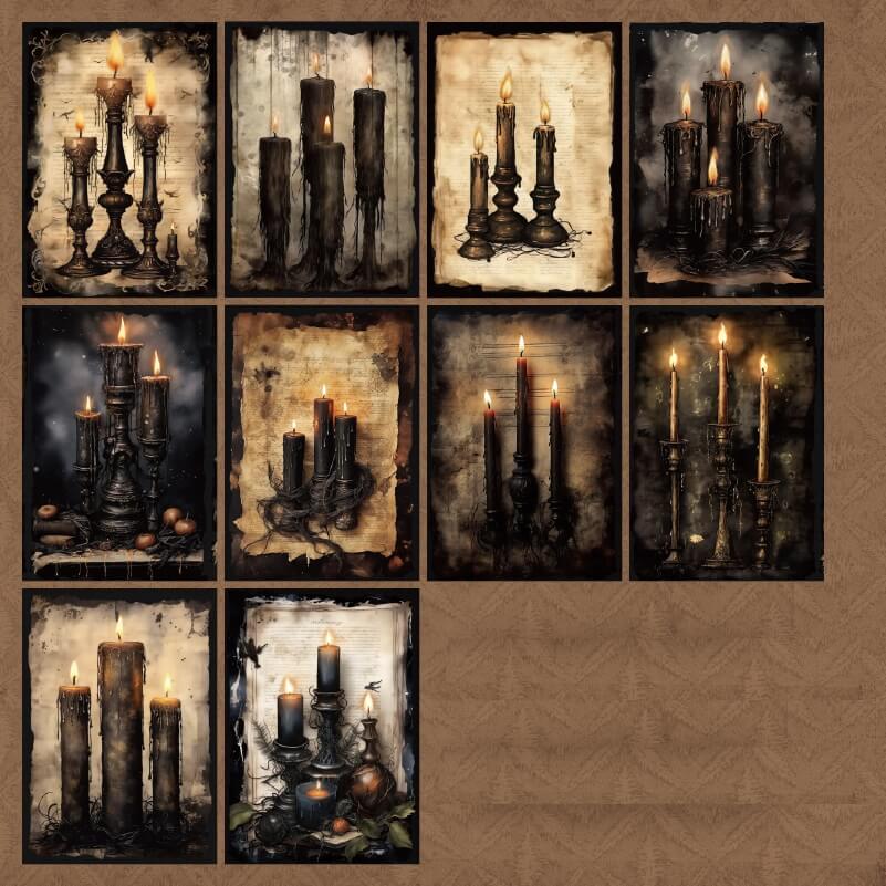Gothic Decorative Material Paper - Image 9