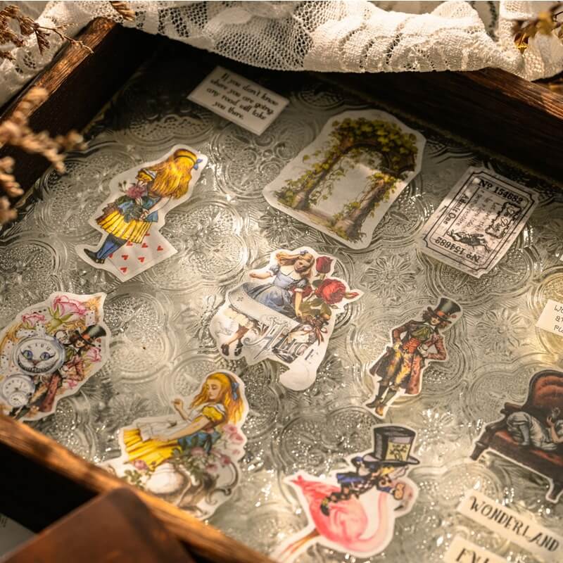 Mini Alice in Wonderland Stickers - Image 5