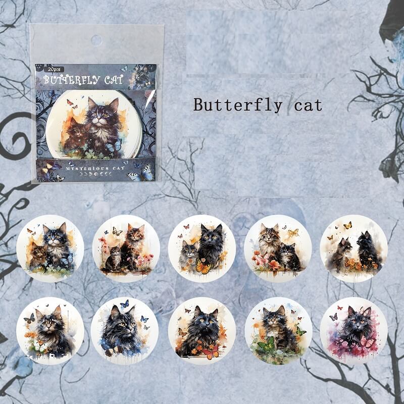Mystery Cat Series Stickers - Image 7