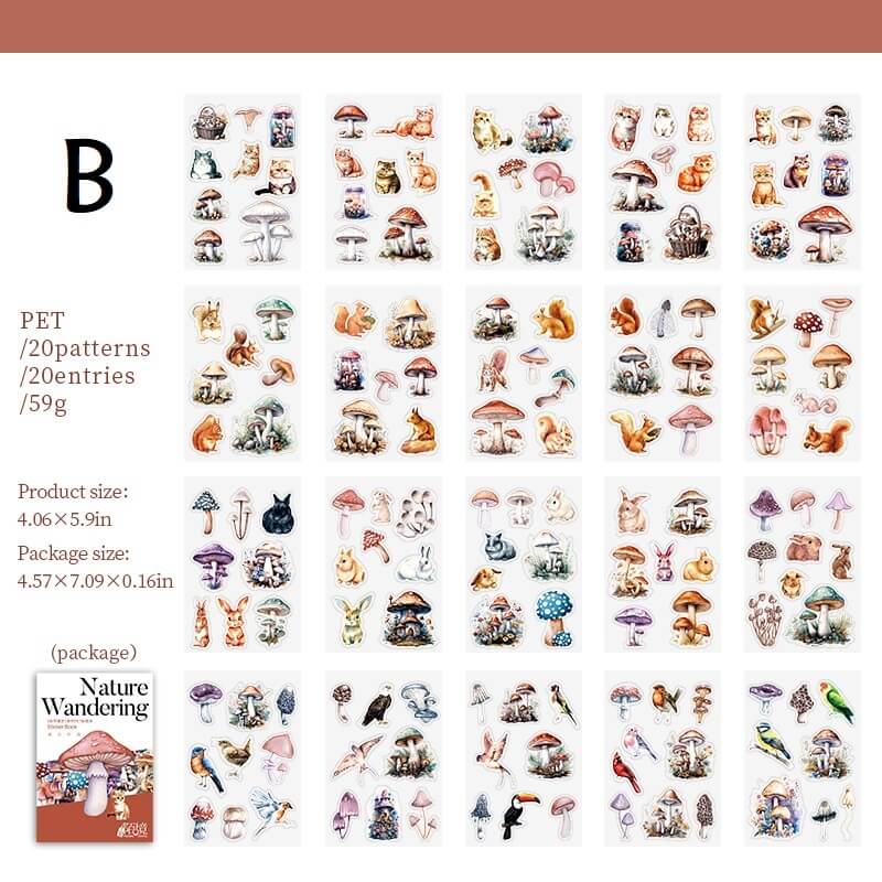 Nature Wandering Sticker Book - Image 7