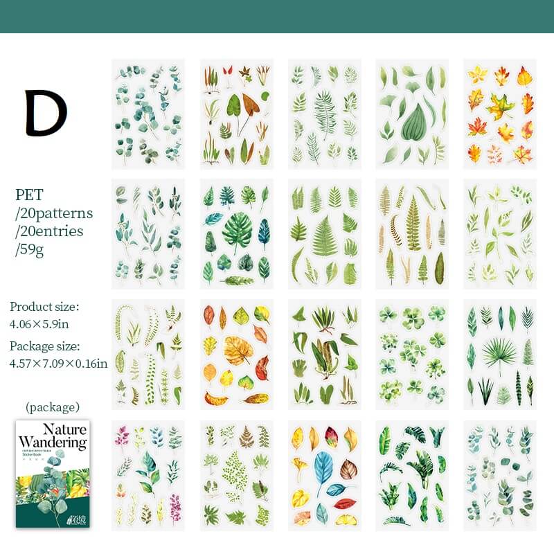 Nature Wandering Sticker Book - Image 9
