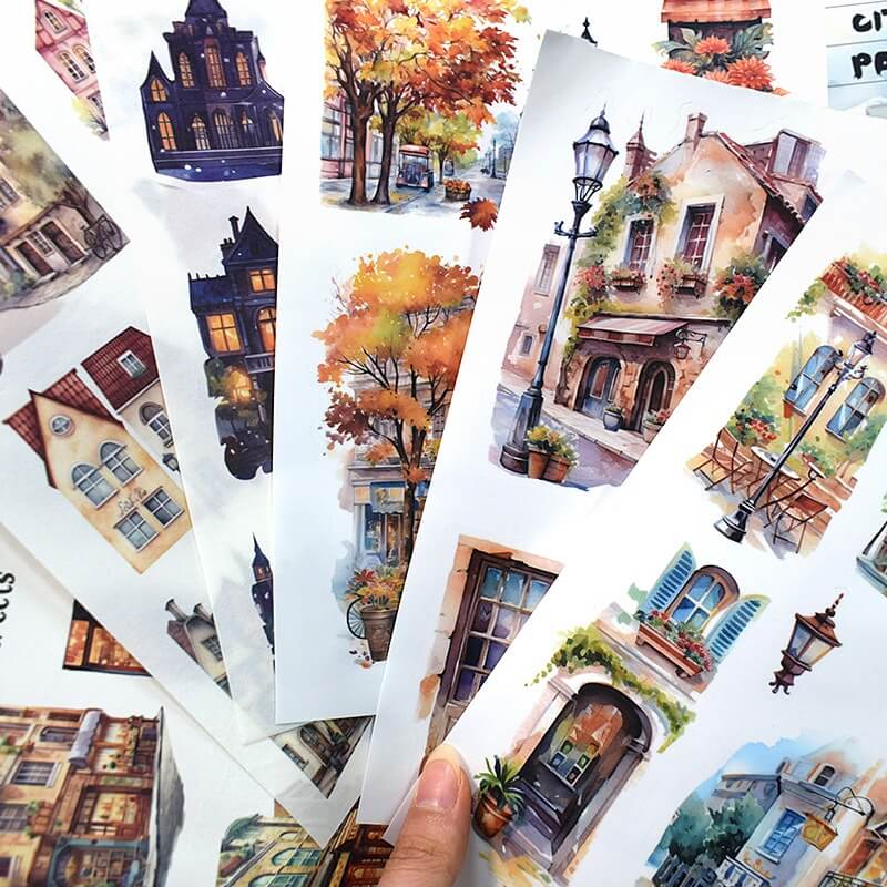 Retro Series Sticker Book - Image 11