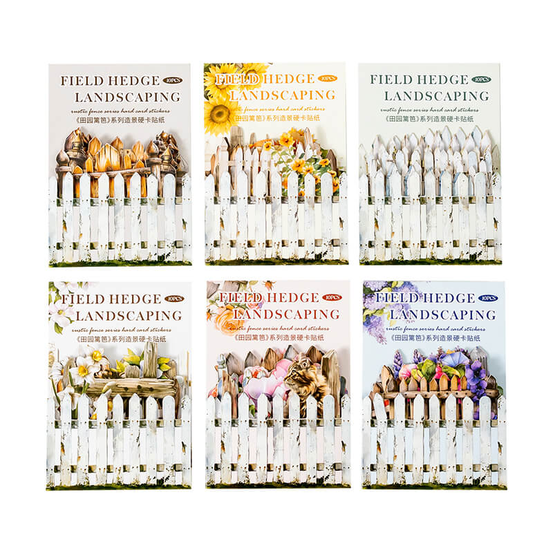 Rustic Hedge Hard Card Stickers - Image 8