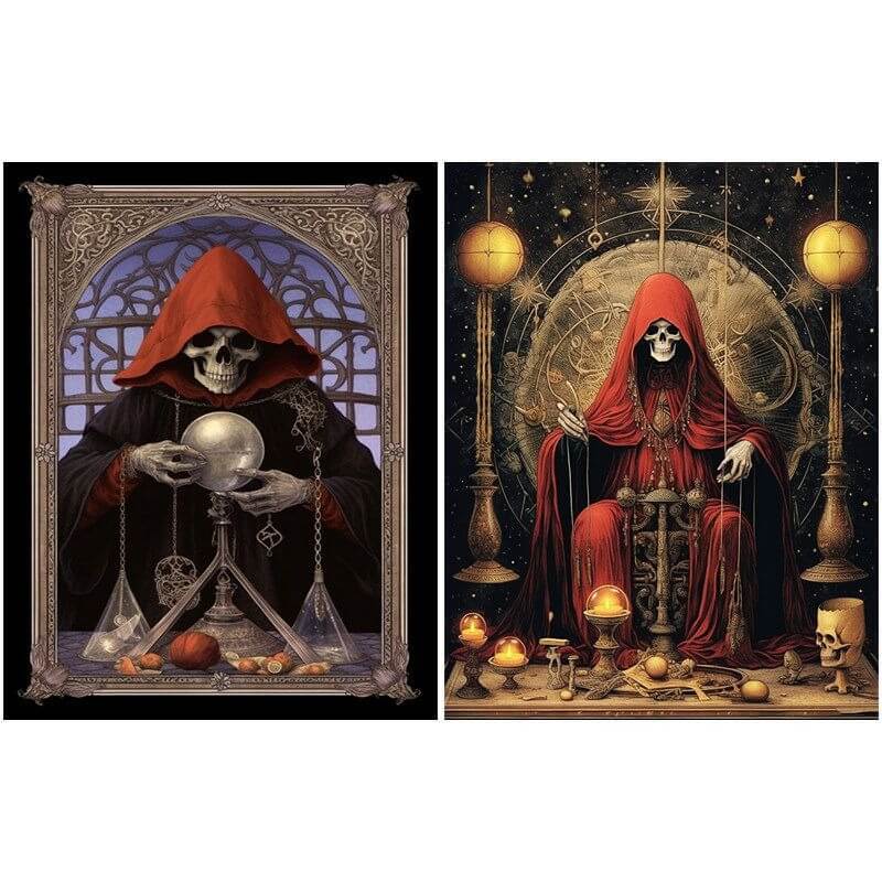 Skeleton Sorcerer Material Paper - Image 3