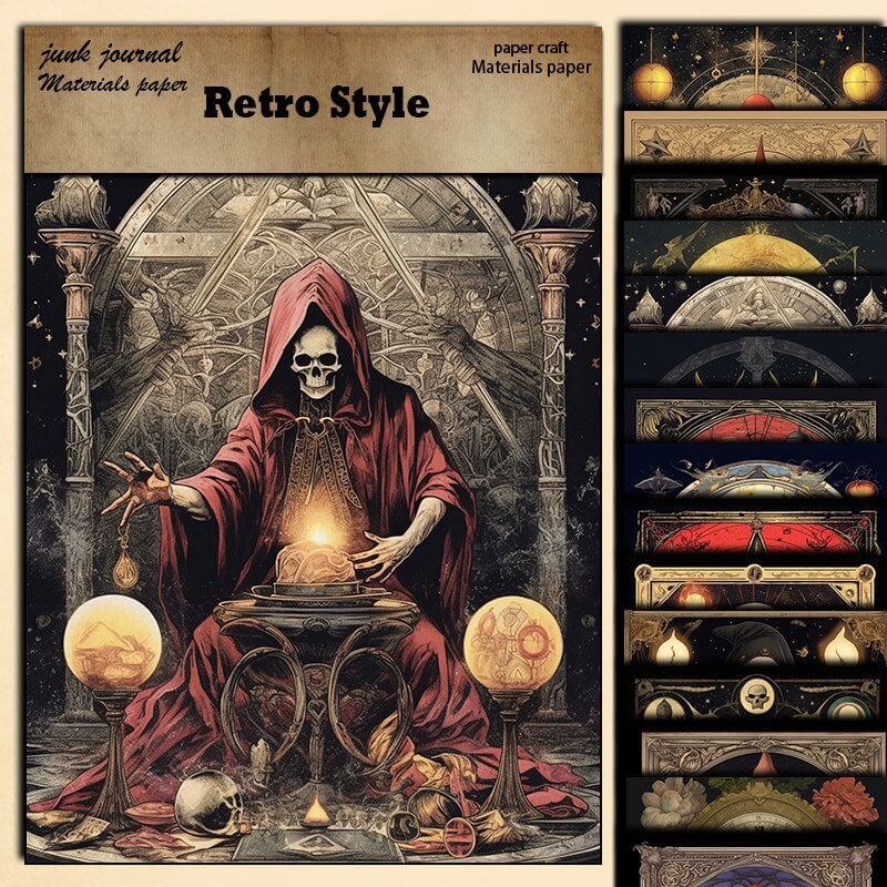 Skeleton Sorcerer Material Paper - Image 4