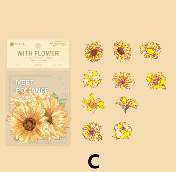Stamping Large Flower Stickers - Image 7