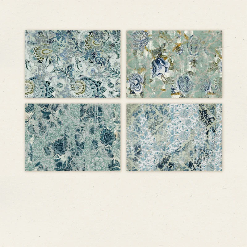 Vintage Baroque style paper - Image 10