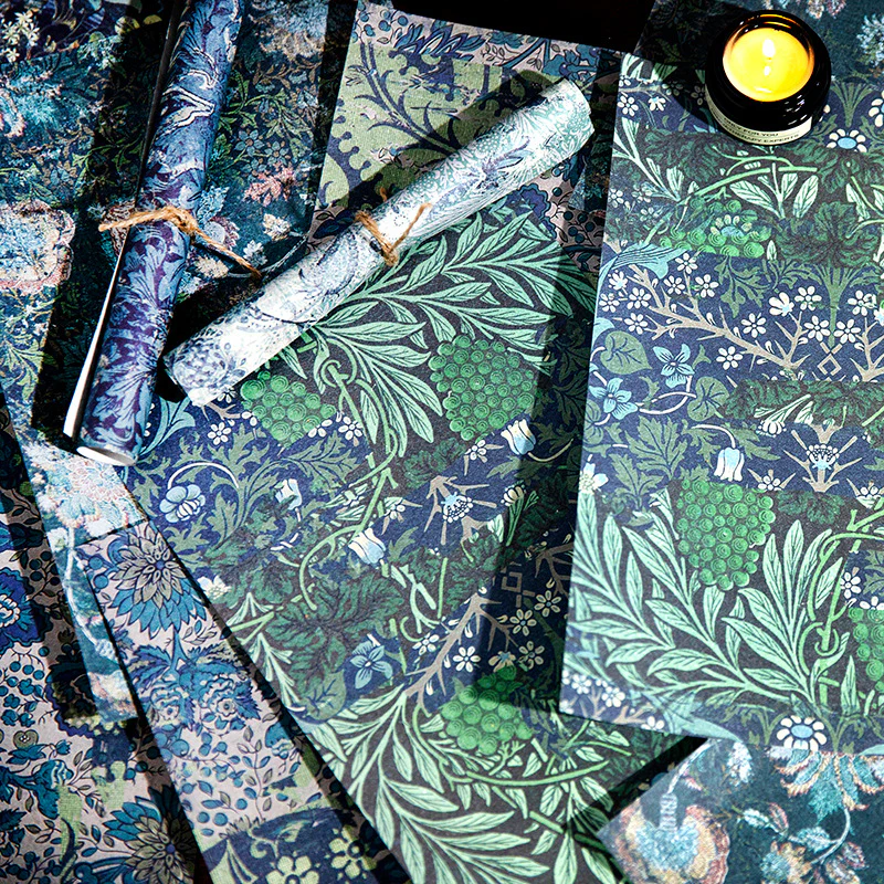 Vintage Baroque style paper - Image 3