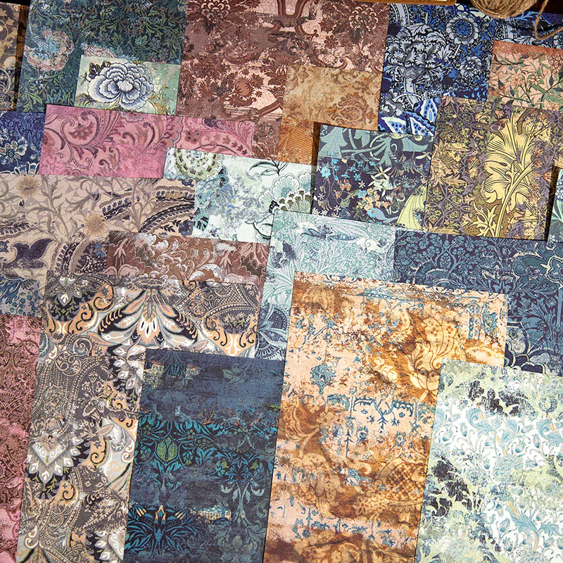 Vintage Baroque style paper - Image 4