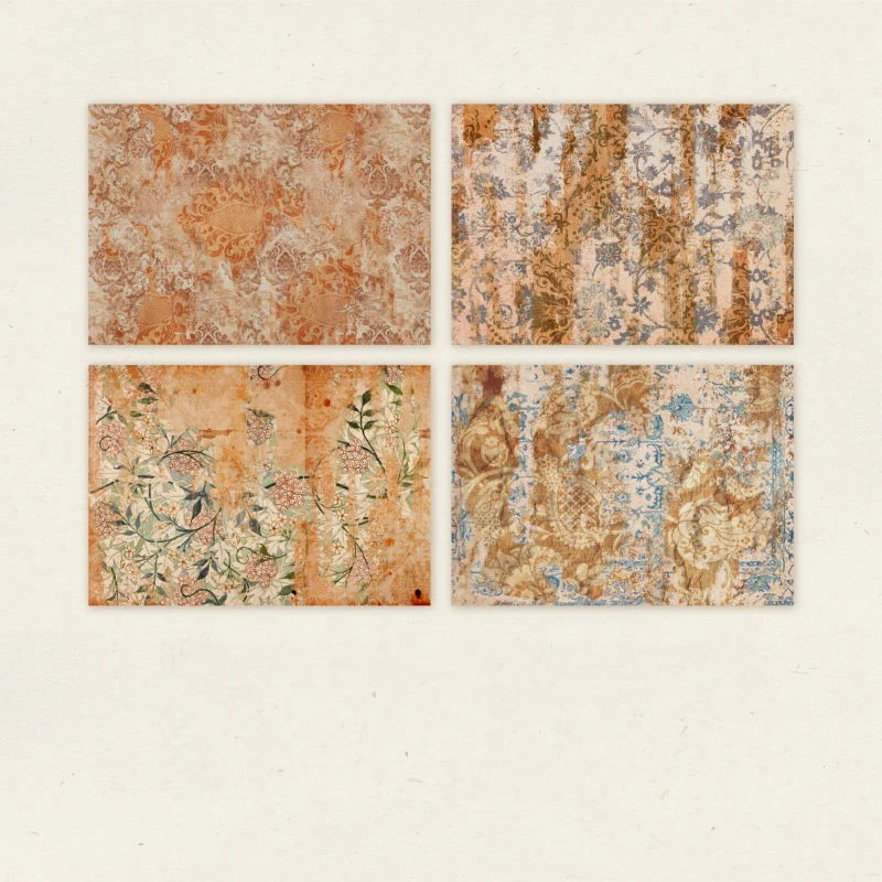 Vintage Baroque style paper - Image 5