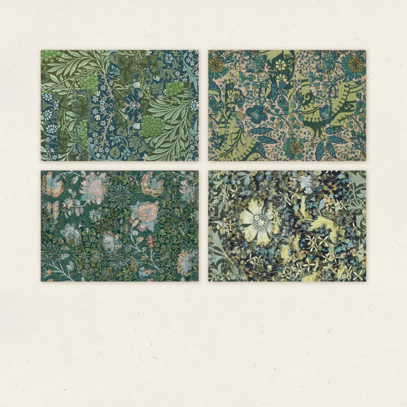 Vintage Baroque style paper - Image 8