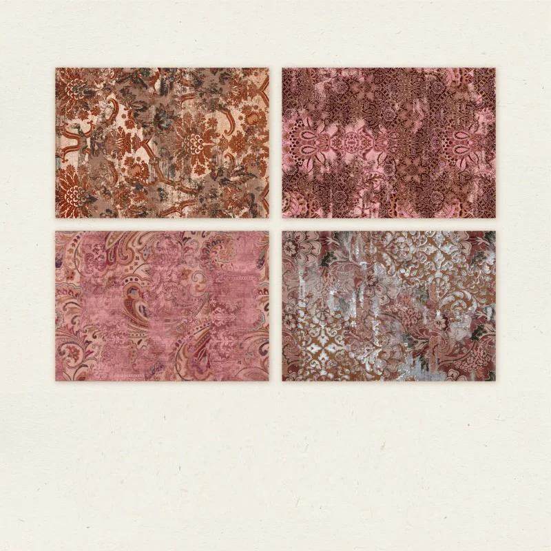 Vintage Baroque style paper - Image 9