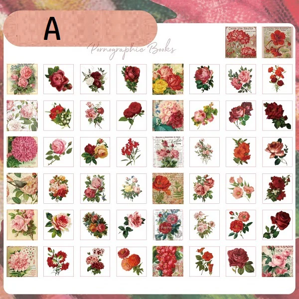 Vintage Beautiful Flower Paper - Image 10