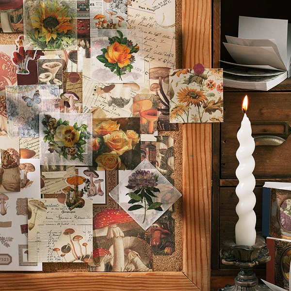 Vintage Beautiful Flower Paper - Image 6