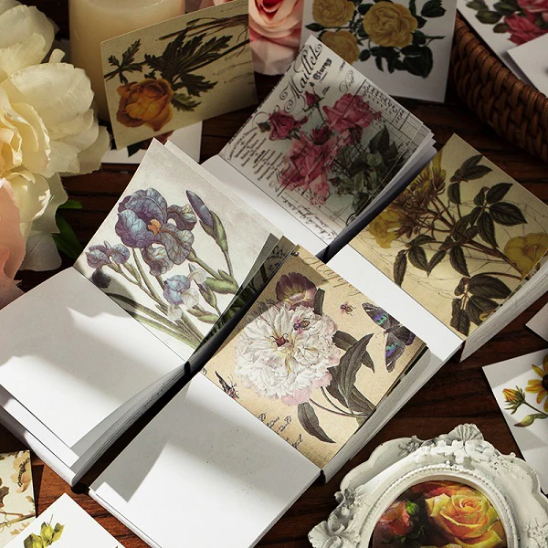 Vintage Beautiful Flower Paper - Image 7