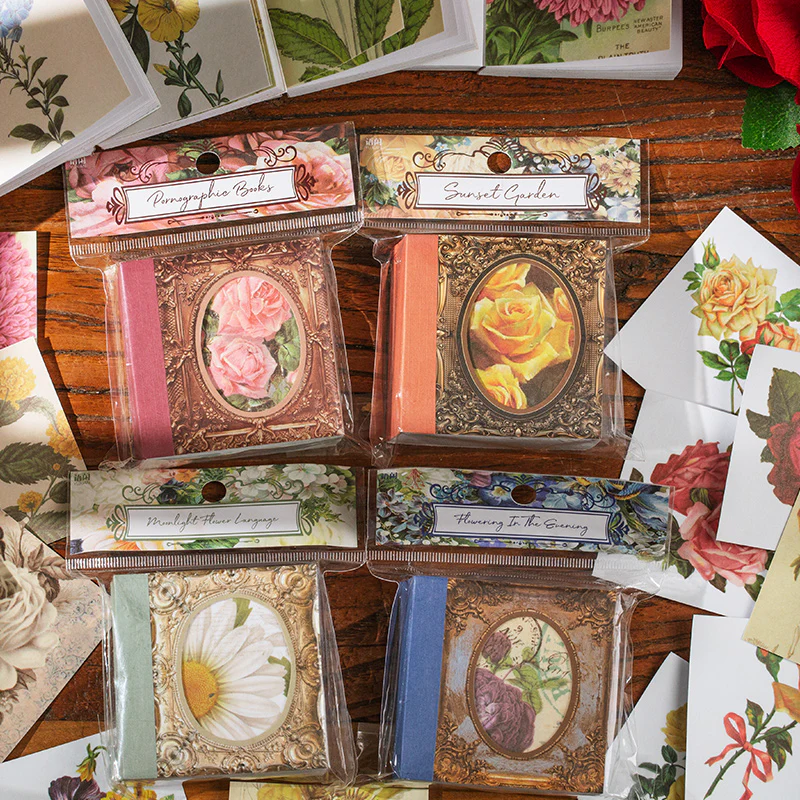 Vintage Beautiful Flower Paper - Image 9