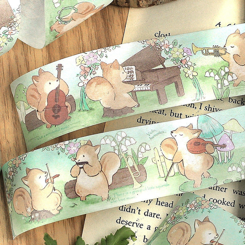 Vintage cute animals washi tapes - Image 4