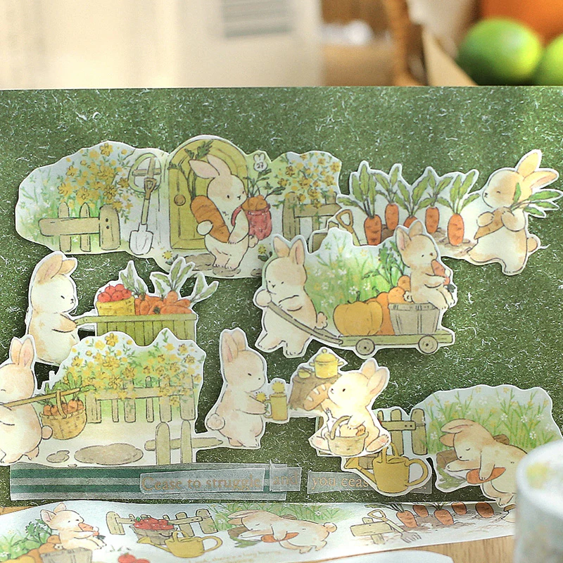 Vintage cute animals washi tapes - Image 6