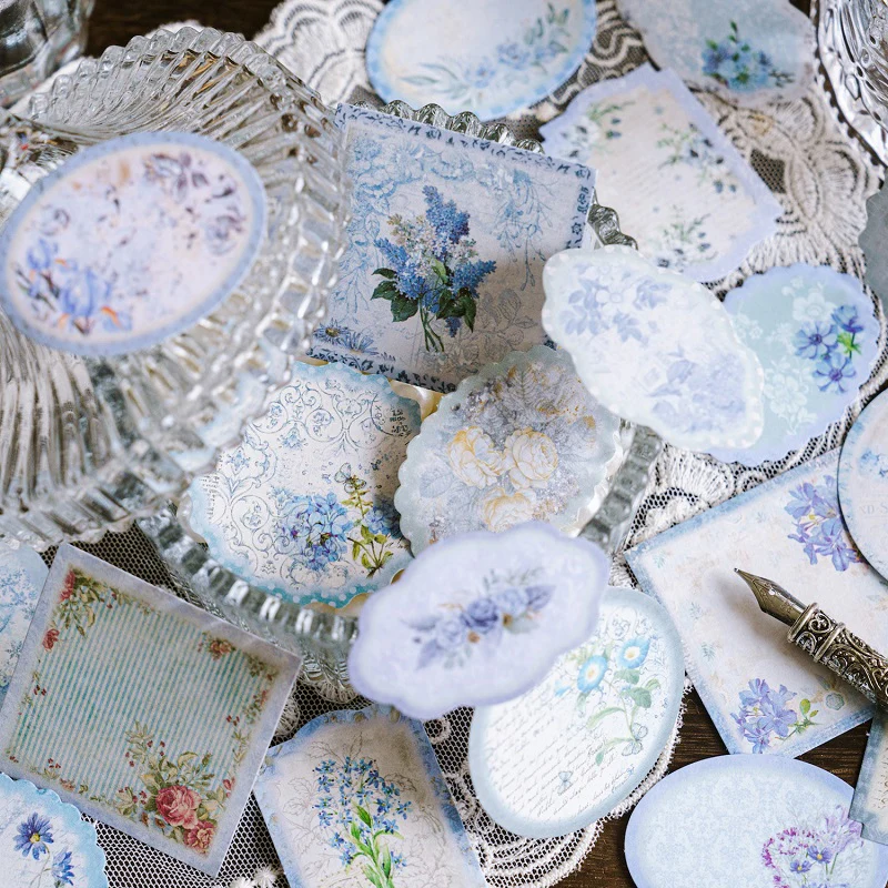 Vintage floral stickers - Image 4